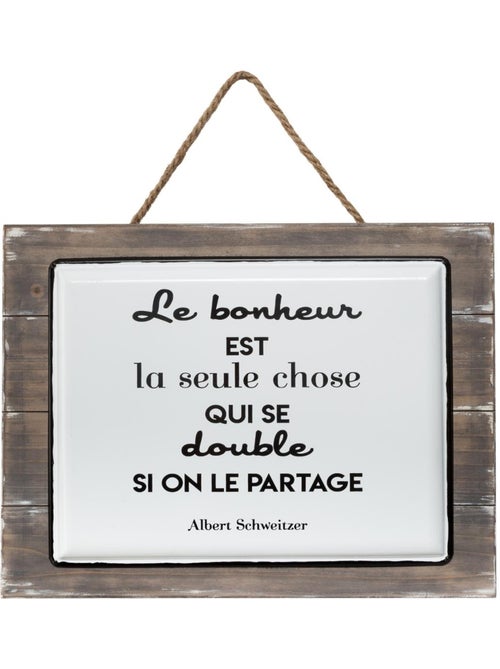 Plaque CITATION - Kiabi