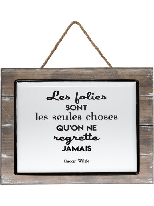 Plaque CITATION - Kiabi