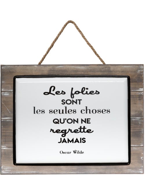 Plaque CITATION - Kiabi