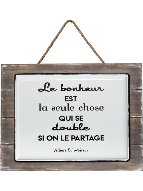 Plaque CITATION - Kiabi