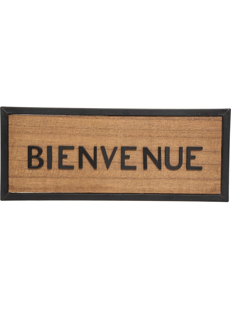 Plaque de porte JAVIER Gris - Kiabi