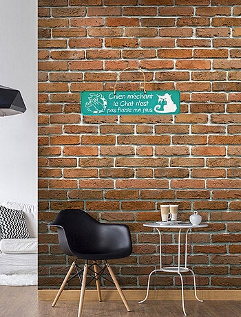 Plaque décorative en bois