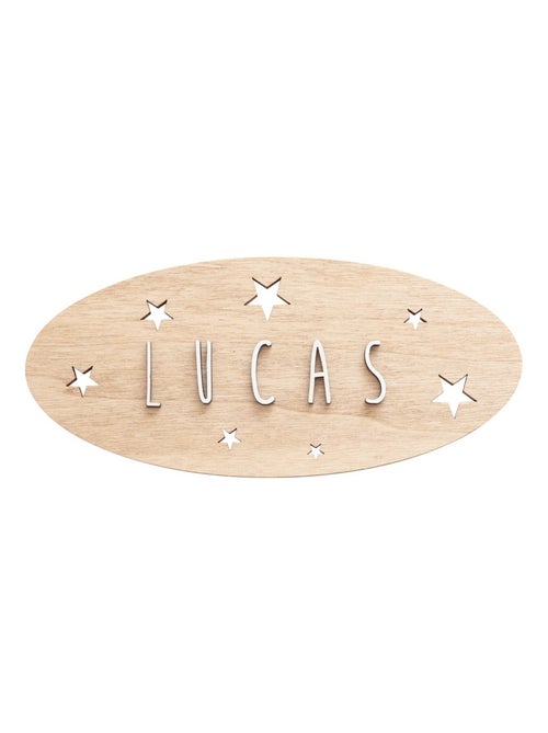 Plaque décorative personnalisable Etoiles - Kiabi