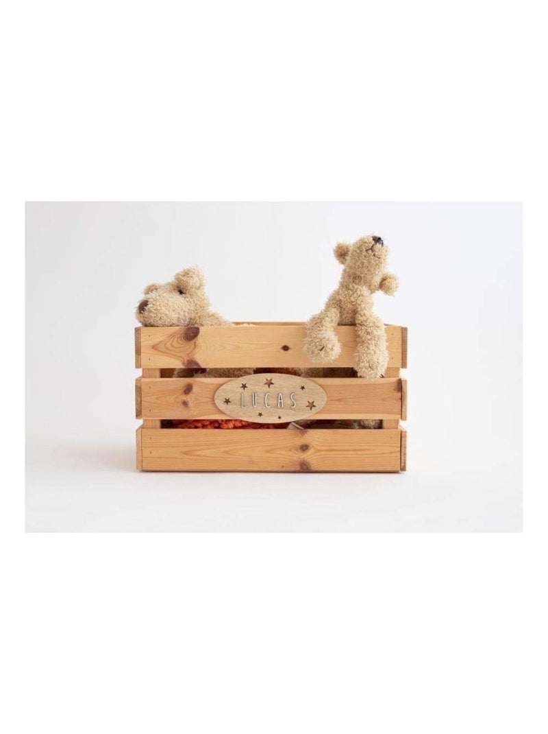 Plaque décorative personnalisable Etoiles Beige - Kiabi