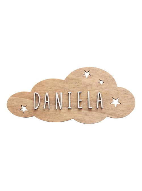 Plaque décorative personnalisable Nuage - Kiabi
