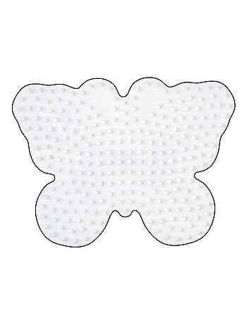 Plaque pour perles à repasser - Papillon 254 picots