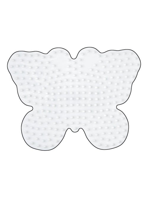 Plaque pour perles à repasser - Papillon 254 picots - Kiabi