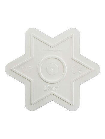 Plaque pour perles à repasser - Petite étoile 181 picots