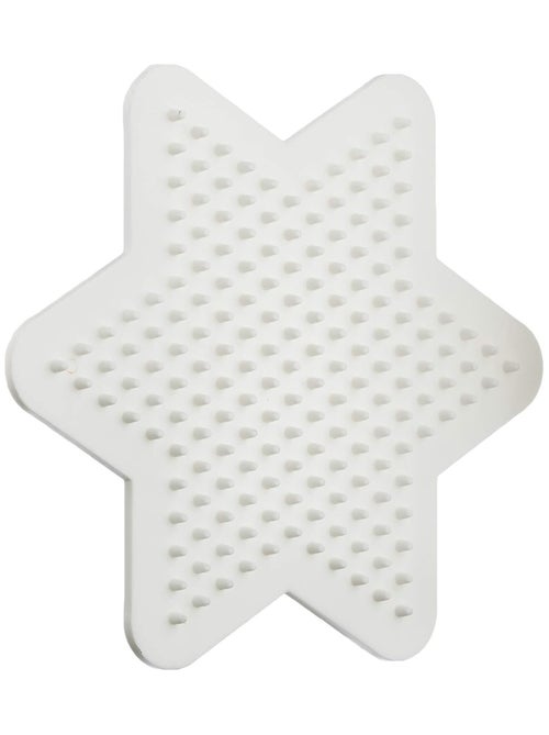 Plaque pour perles à repasser - Petite étoile 181 picots - Kiabi