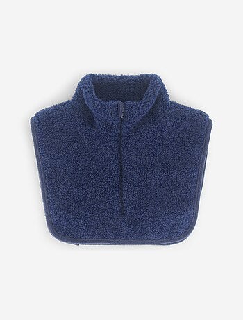 Plastron aspect bouclette