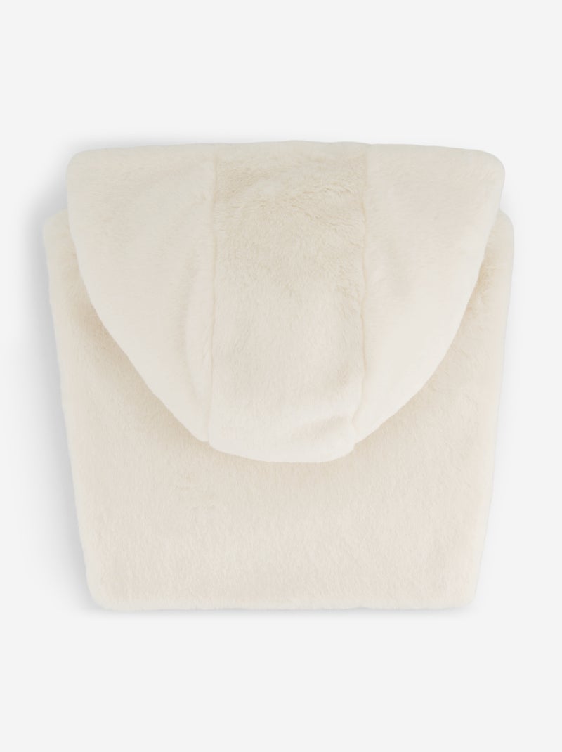Plastron avec capuche Beige - Kiabi