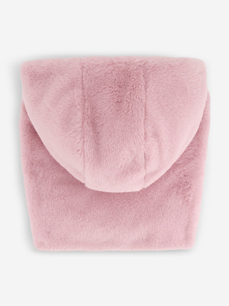 Plastron avec capuche Rose - Kiabi