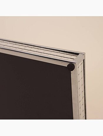 Plateau à facettes miroir 29x18cm