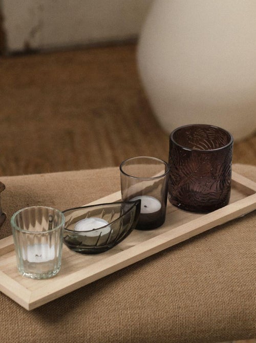 Plateau bougeoir rectangulaire INDIES - Kiabi