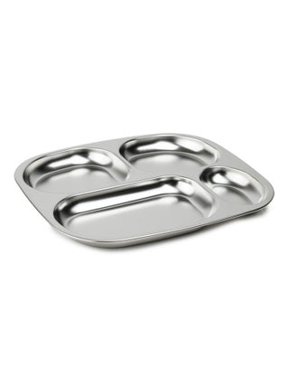 PLATEAU COMPARTIMENTE INOX
