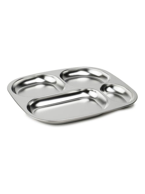 PLATEAU COMPARTIMENTE INOX - Kiabi