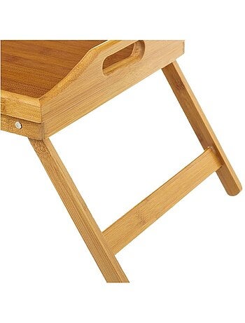 Plateau de lit pliable en bois