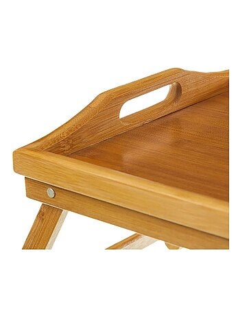 Plateau de lit pliable en bois
