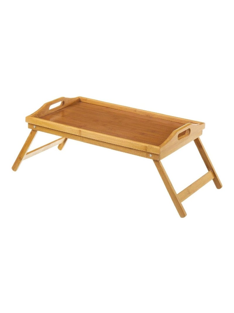 Plateau de lit pliable en bois Marron - Kiabi