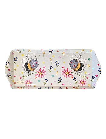 Plateau en mélamine abeilles par Alex Clark