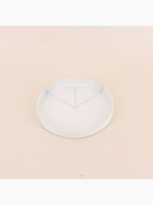 Plateau en métal vide poche poignée centrale 18cm - Kiabi