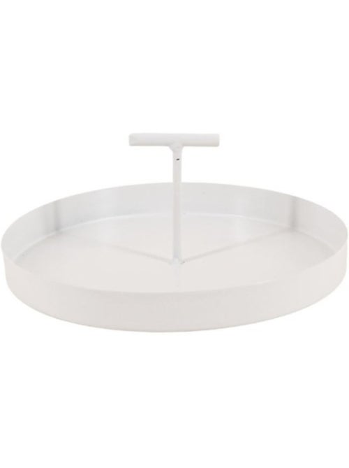 Plateau en métal vide poche poignée centrale 18cm - Kiabi
