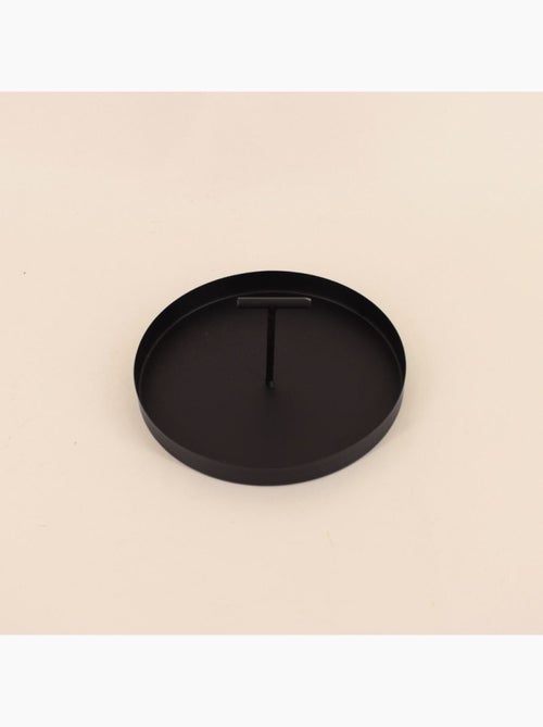 Plateau en métal vide poche poignée centrale 18cm - Kiabi