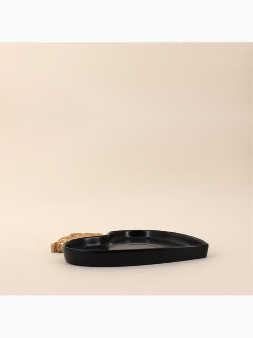 Plateau ex-voto coeur en résine 27x22cm - Kiabi