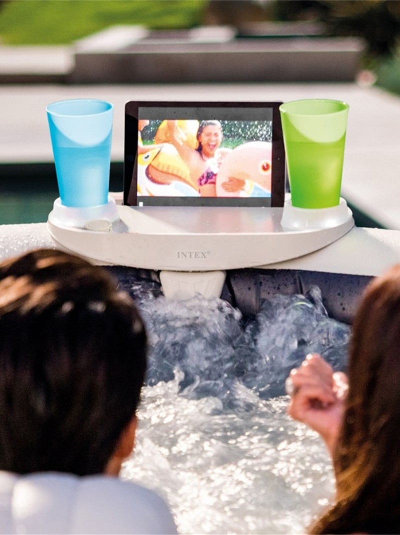 Plateau LED spa gonflable Blanc - Kiabi
