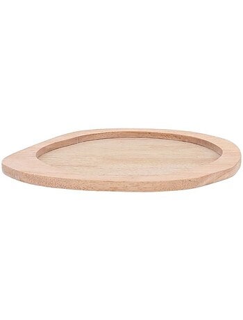 Plateau organique en bois 27x19cm
