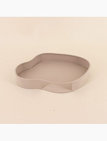 Plateau organique en métal 27cm