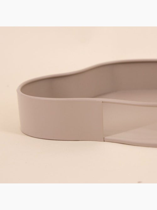 Plateau organique en métal 27cm - Kiabi