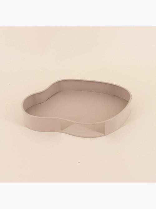 Plateau organique en métal 27cm - Kiabi