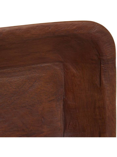 Plateau rectangulaire en manguier nyero - Kiabi