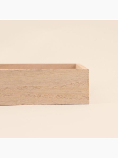 Plateau rectangulaire en rotin 30x40cm - Kiabi