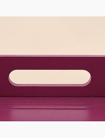 Plateau rose en bois 30x40cm