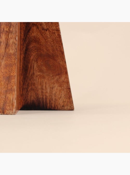 Plateau sur pied en bois 30cm - Kiabi