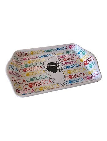 Plateau vide poche en mélamine Corsica