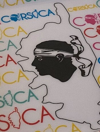 Plateau vide poche en mélamine Corsica