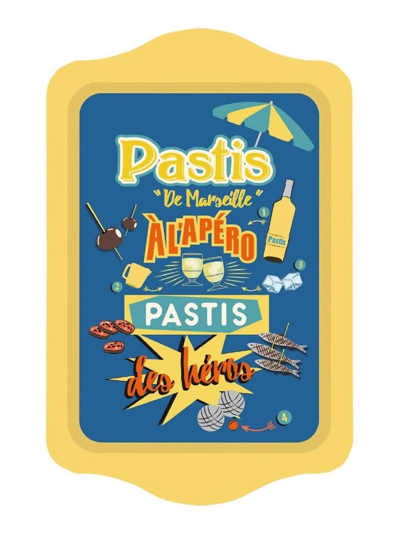 Plateau vide poche L'Apéro des Héros Bleu - Kiabi