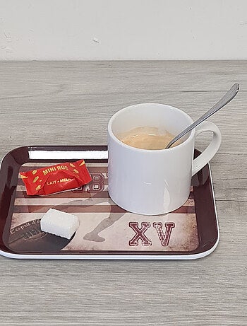 Plateau vide poche Mélamine Rugby