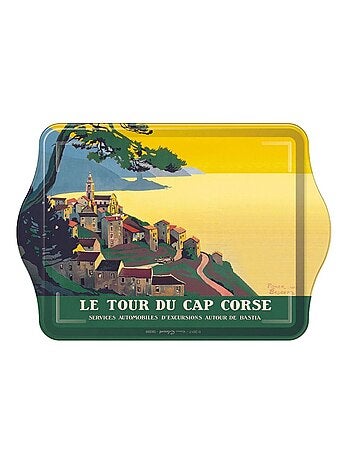 Plateau vide poche métallique Corsica Tour du Cap