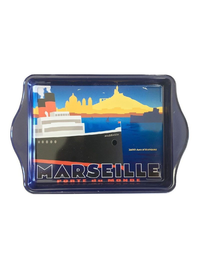 Plateau vide poche métallique Marseille Bleu - Kiabi