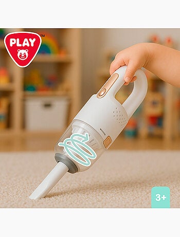 Play aspirateur jouet sans fil avec accessoires et base