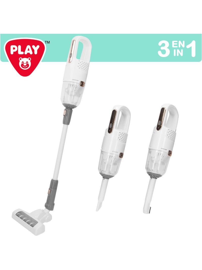 Play aspirateur jouet sans fil avec accessoires et base N/A - Kiabi