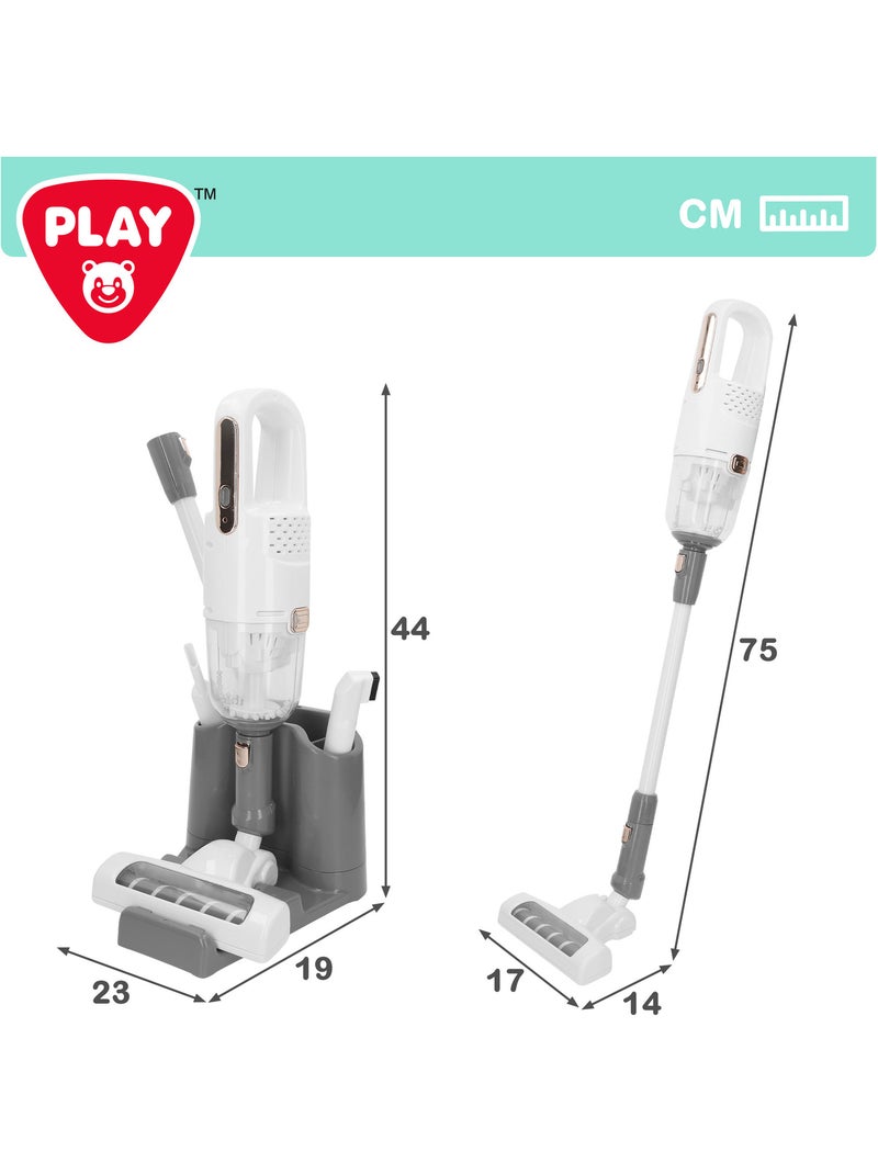 Play aspirateur jouet sans fil avec accessoires et base N/A - Kiabi