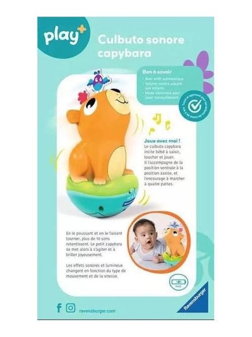 Play+ Culbuto sonore Capybara - Kiabi