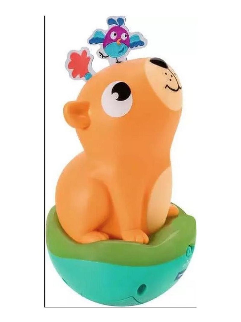 Play+ Culbuto sonore Capybara Orange - Kiabi