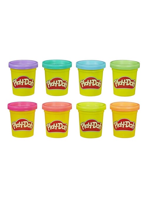 Play-Doh ARC EN CIEL 8 PACK FLUO - Kiabi