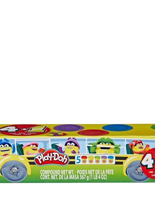 Play Doh Bus scolaires Pack de 5 - Kiabi